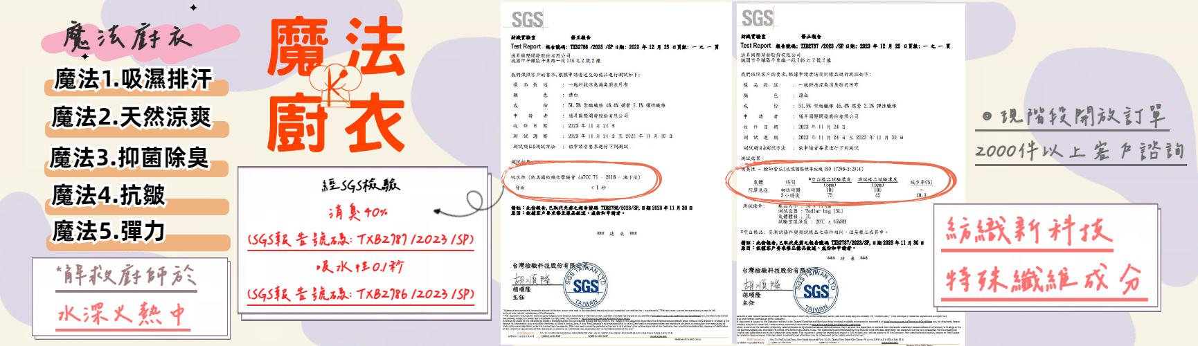通昇國際-魔法廚衣